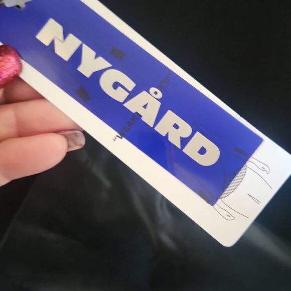 Peter Nygard Knit Black/Black Tunic Length Long Sleeve Pullover, NWT, M - Picture 9 of 10